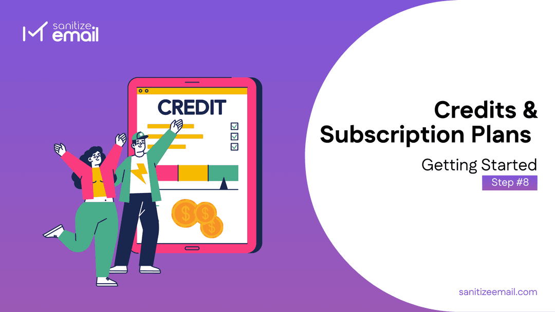 Step 8: Credits & Plans