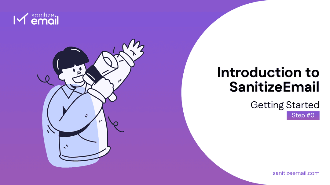 Step 0: Introduction to SanitizeEmail